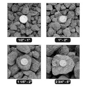 Stanbroil Gránulos de roca de lava de 10 libras para_3