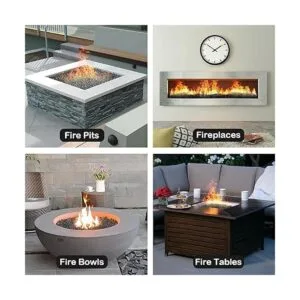 Stanbroil Gránulos de roca de lava de 10 libras para_4