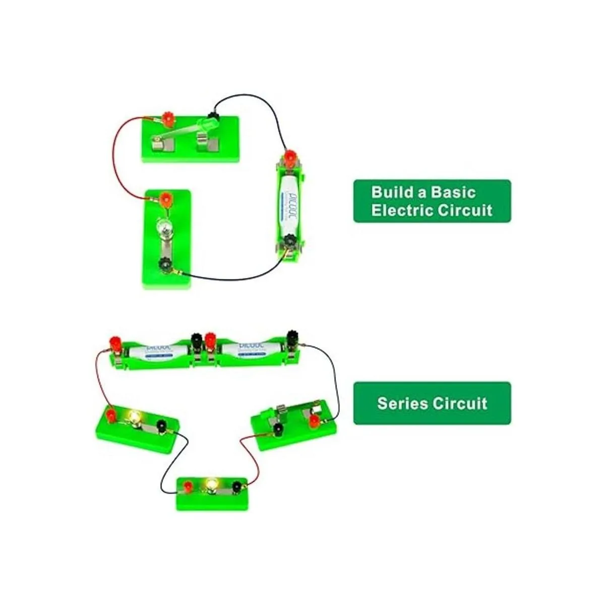 OSOYOO Kit de aprendizaje de circuito eléctrico para niños_2