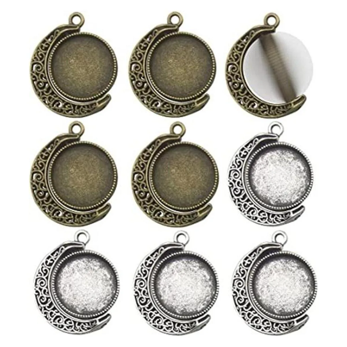 10 juegos de 0.709 in rotación de luna doble cara_1