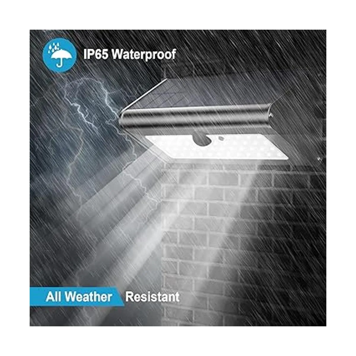 Securoad Luces solares superbrillantes a prueba de agua_4