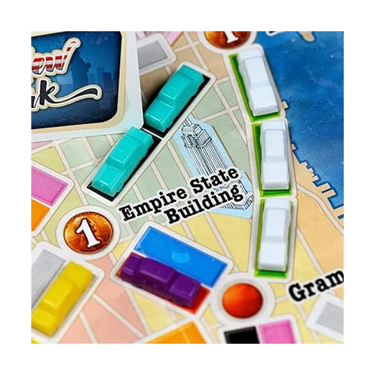 Ticket to Ride New York Juego de mesa familiar Juego de_5