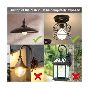 HEKEE Bombilla LED con sensor de movimiento de 9 W A19 PIR_4