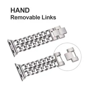 Seoaura correa de repuesto compatible con Apple Watch de_5