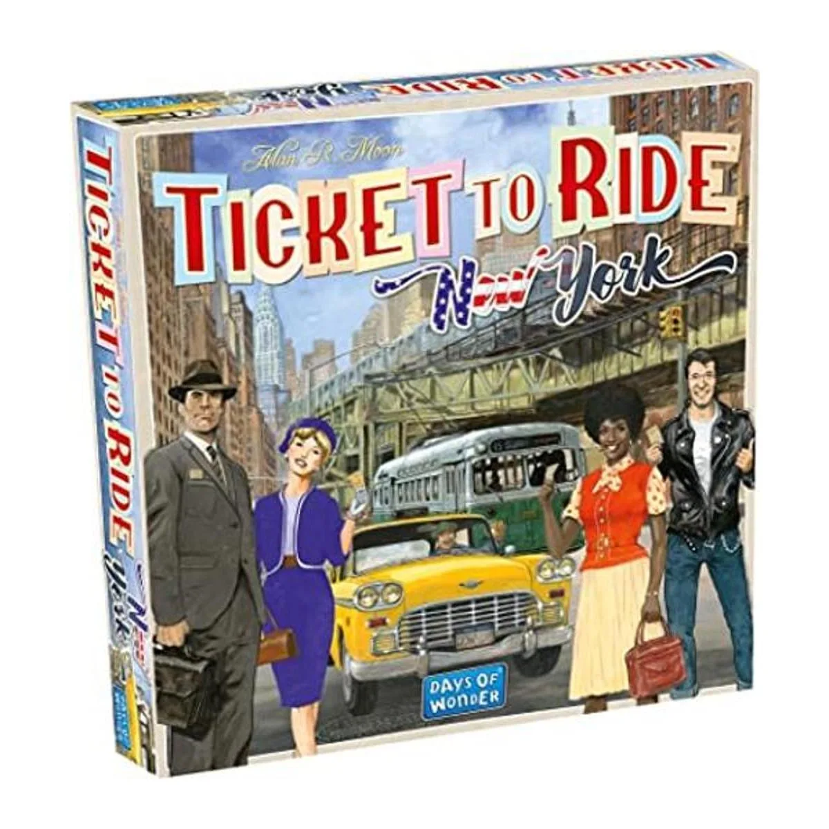 Ticket to Ride New York Juego de mesa familiar Juego de_1