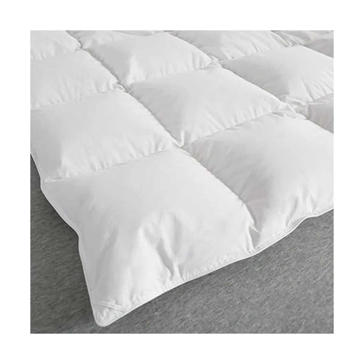 CW Edredón de plumón de ganso blanco tamaño King relleno_6