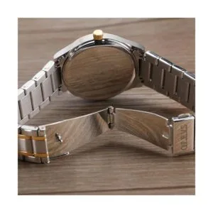 OLEVS Juego de 2 relojes de cuarzo para parejas de San_5