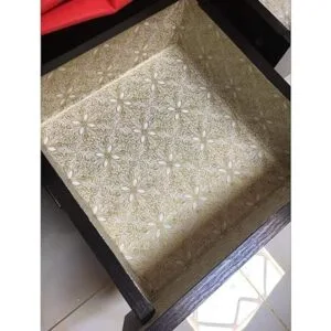 Papel tapiz floral dorado autoadhesivo vintage para_3