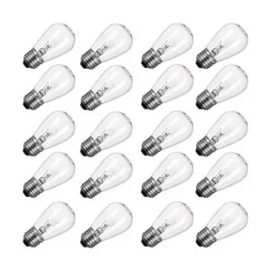 MineTom Paquete de 20 bombillas de repuesto S14_1