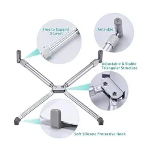 JUBOR Soporte portátil para laptop soporte ajustable_4