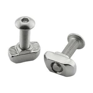 PZRT 50 tornillos de cabeza de botón M5 x 0.315 in_4