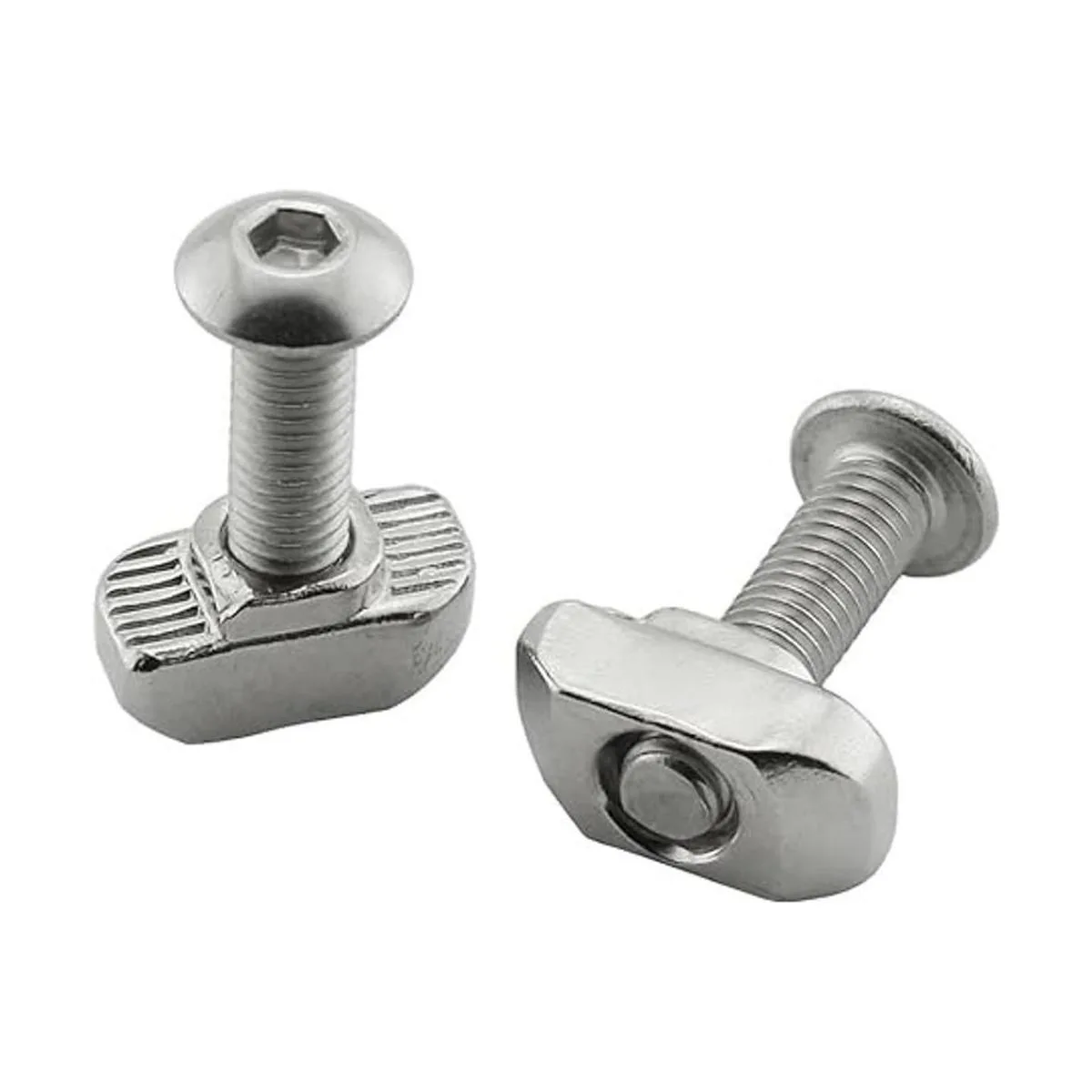 PZRT 50 tornillos de cabeza de botón M5 x 0.315 in_4