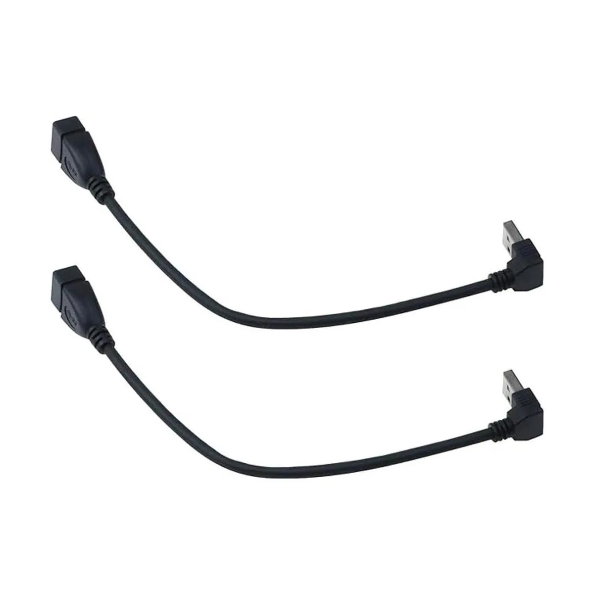 Antrader Cable de extensión USB 3.0 de ángulo recto de 90_2