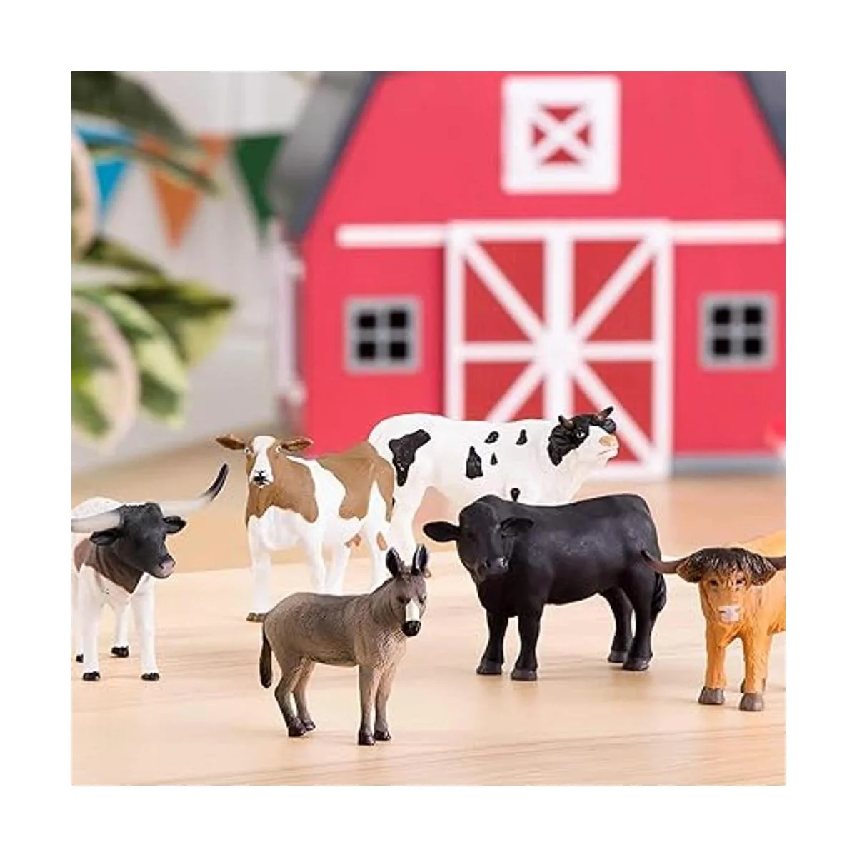 Terra by Battat Juego de animales de granja juguetes_2