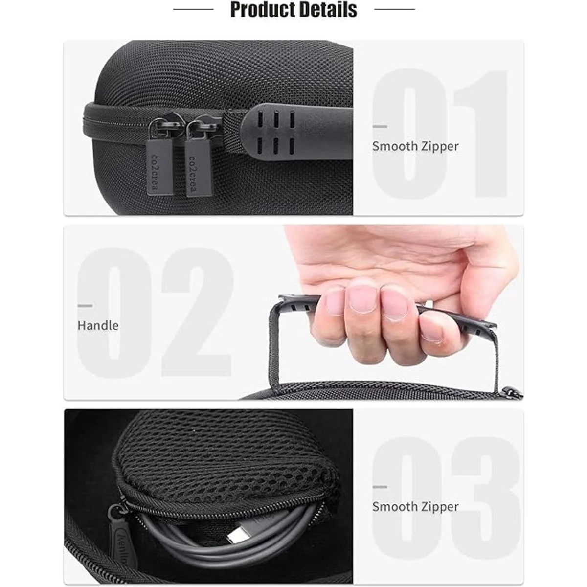 Aenllosi Funda rígida compatible con auriculares_5