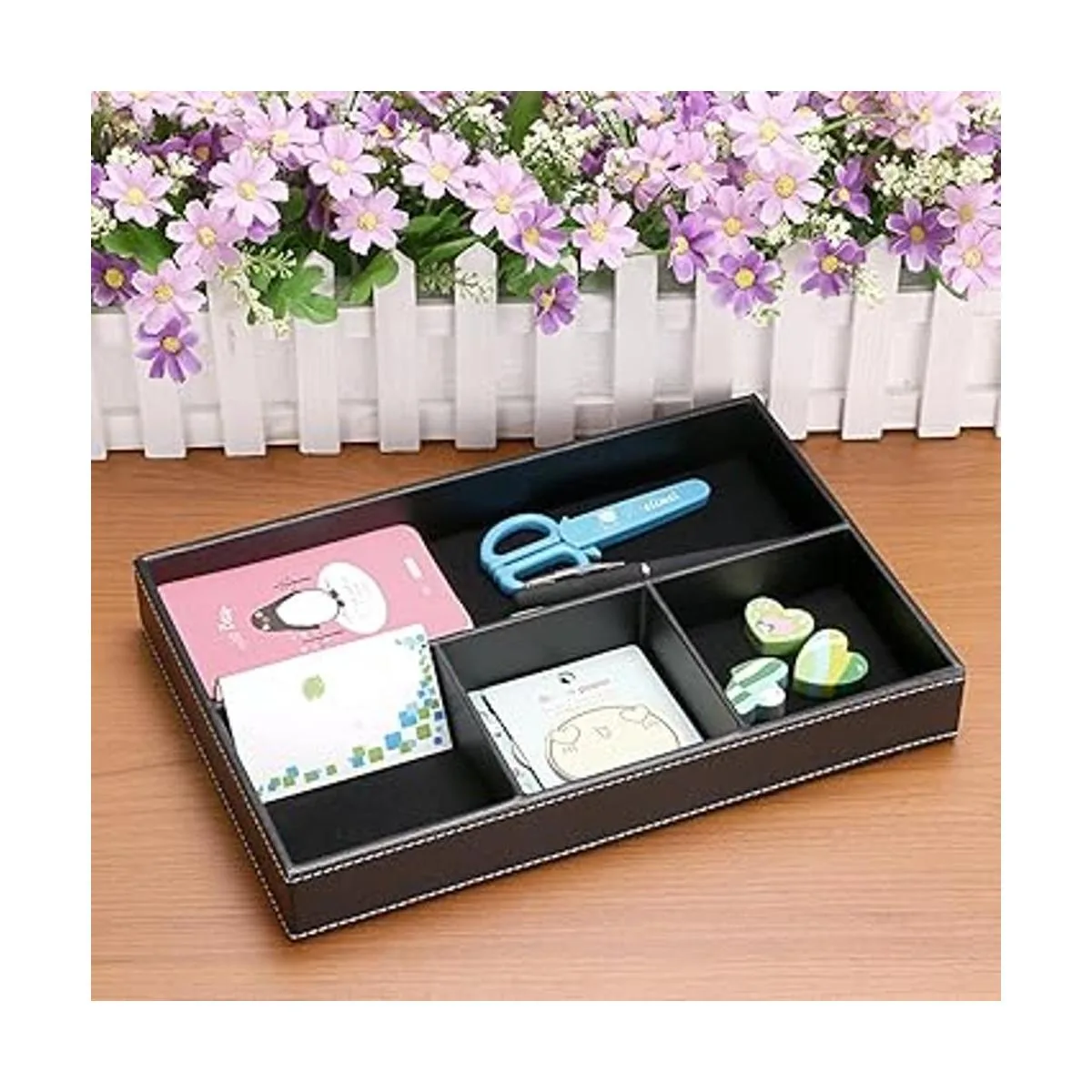 BTSKY Organizador de cajones de escritorio Bandeja plana_3