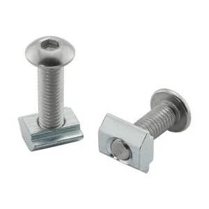 PZRT 50 tornillos de cabeza de botón M5 x 0.315 in_3