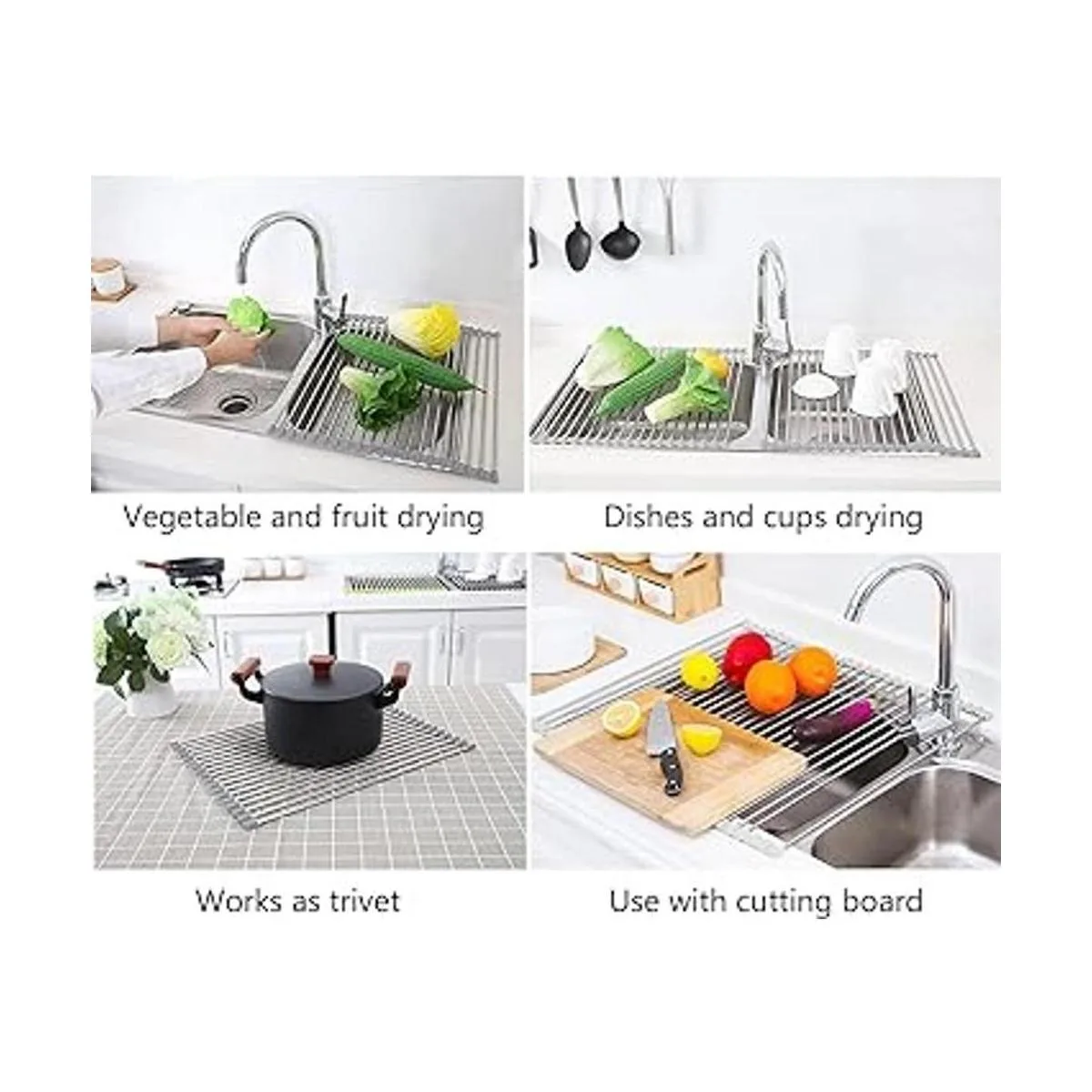 Attom Tech Home Escurridor de platos grande de 17.7 x_4