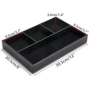 BTSKY Organizador de cajones de escritorio Bandeja plana_5