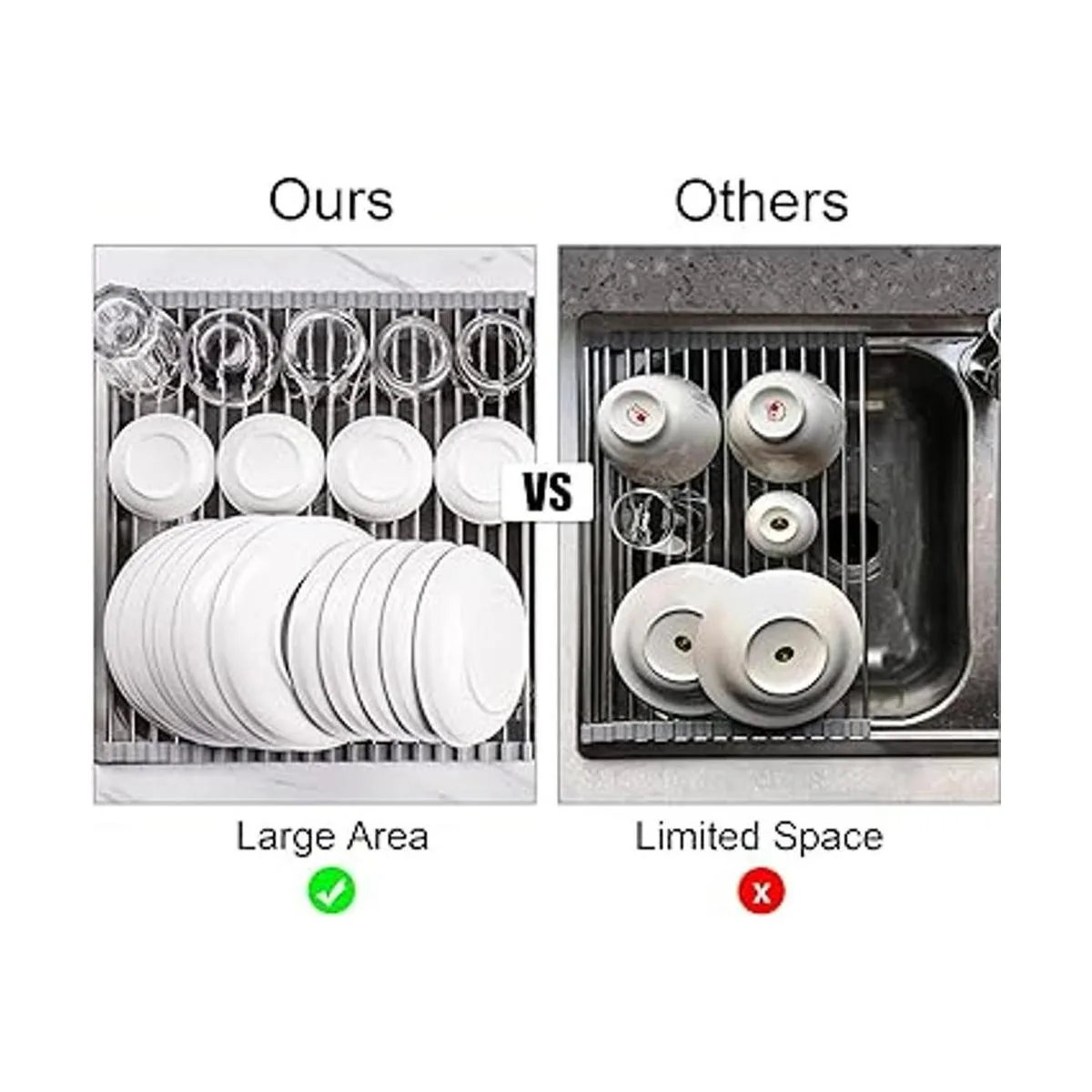 Attom Tech Home Escurridor de platos grande de 17.7 x_6