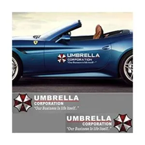 HINSCR 1 par de calcomanías decorativas para automóvil de_1