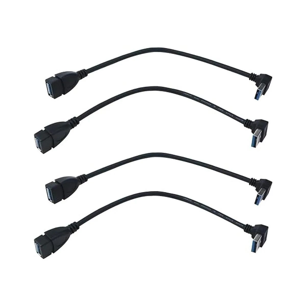 Antrader Cable de extensión USB 3.0 de ángulo recto de 90_1