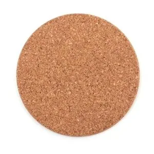 Tebery Paquete de 20 posavasos redondos de corcho_2