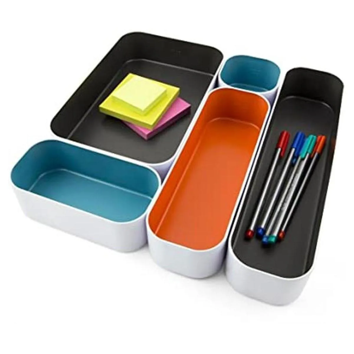 Three by Three Seattle Juego de 5 bandejas organizadoras_1