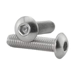 PZRT 50 tornillos de cabeza de botón M5 x 0.315 in_2