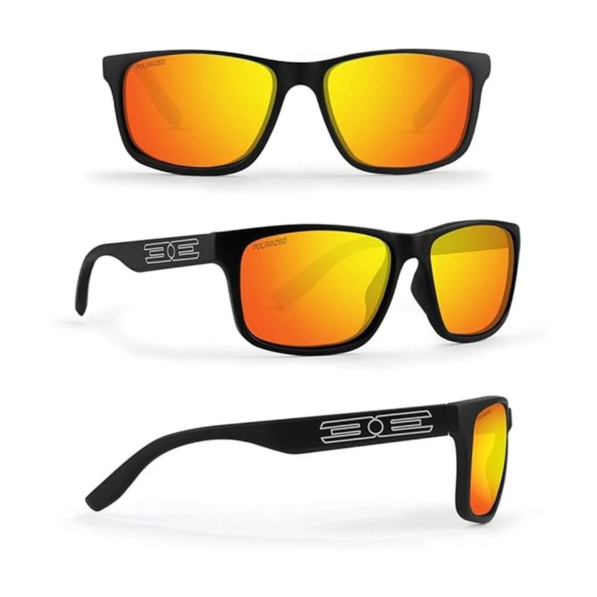 Epoch Delta Golf Sport Gafas de sol marco negro amarillo_2