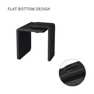 JUBEST Guía de suelo negro mate para montaje en pared_7