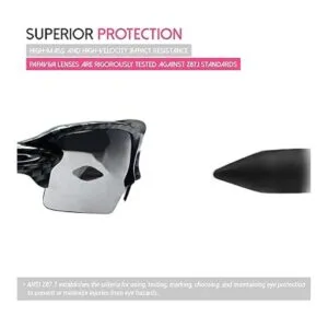 PapaViva Lentes de repuesto para Oakley Turbine OO9263_4