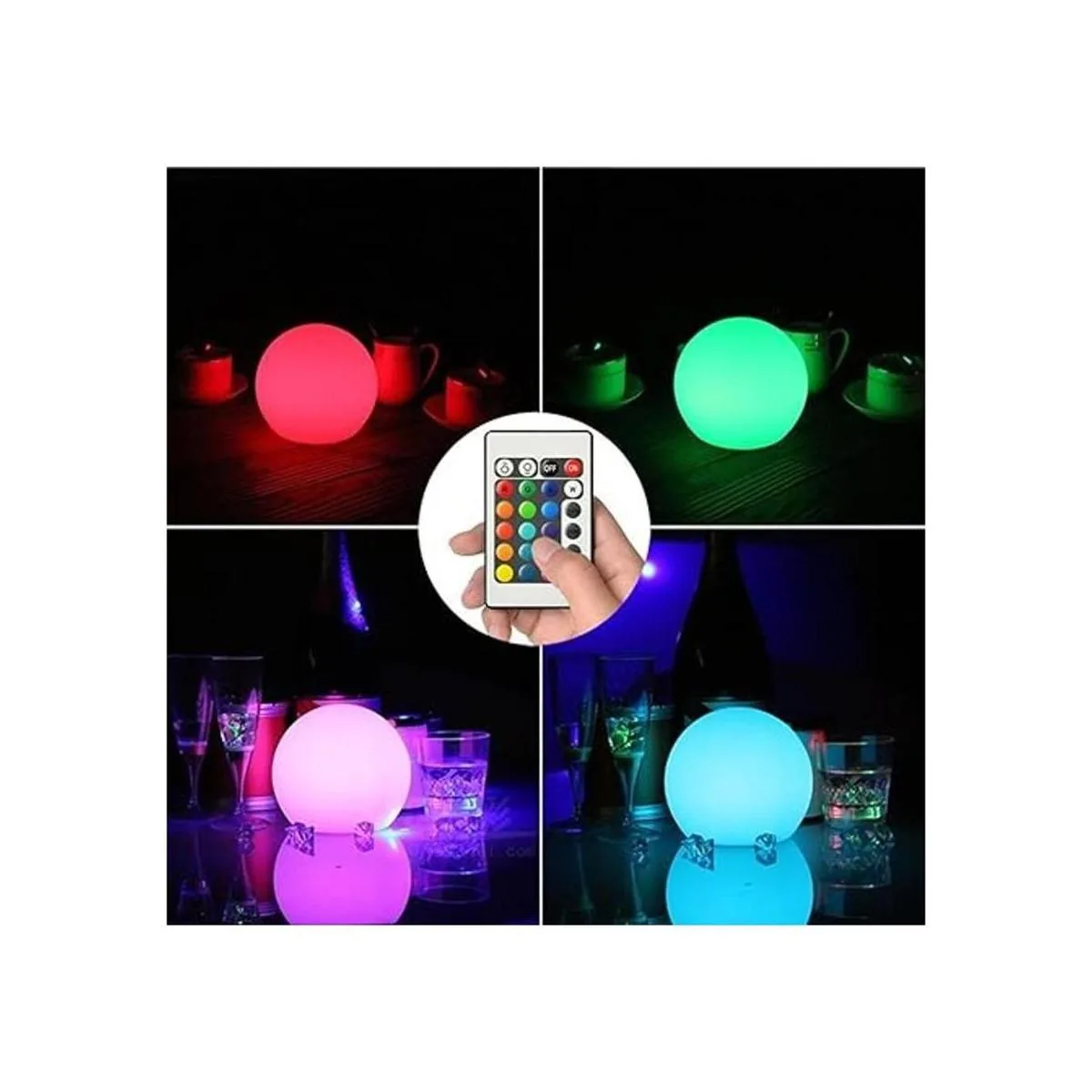 Luz de bola LED luces de estado de ánimo recargables de_2