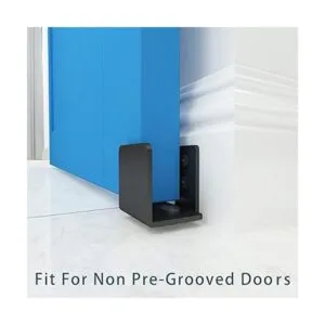 JUBEST Guía de suelo negro mate para montaje en pared_4