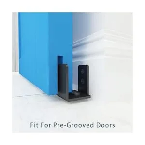 JUBEST Guía de suelo negro mate para montaje en pared_5