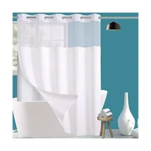 Conbo Mio Cortina de baño sin ganchos con forro_1