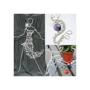 PandaHall 10 rollos de 160 pies 10 colores de 0.031 in_6