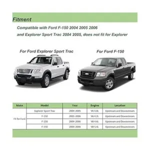 Juego de 4 sensores de oxígeno O2 Upstream y Downstream_2