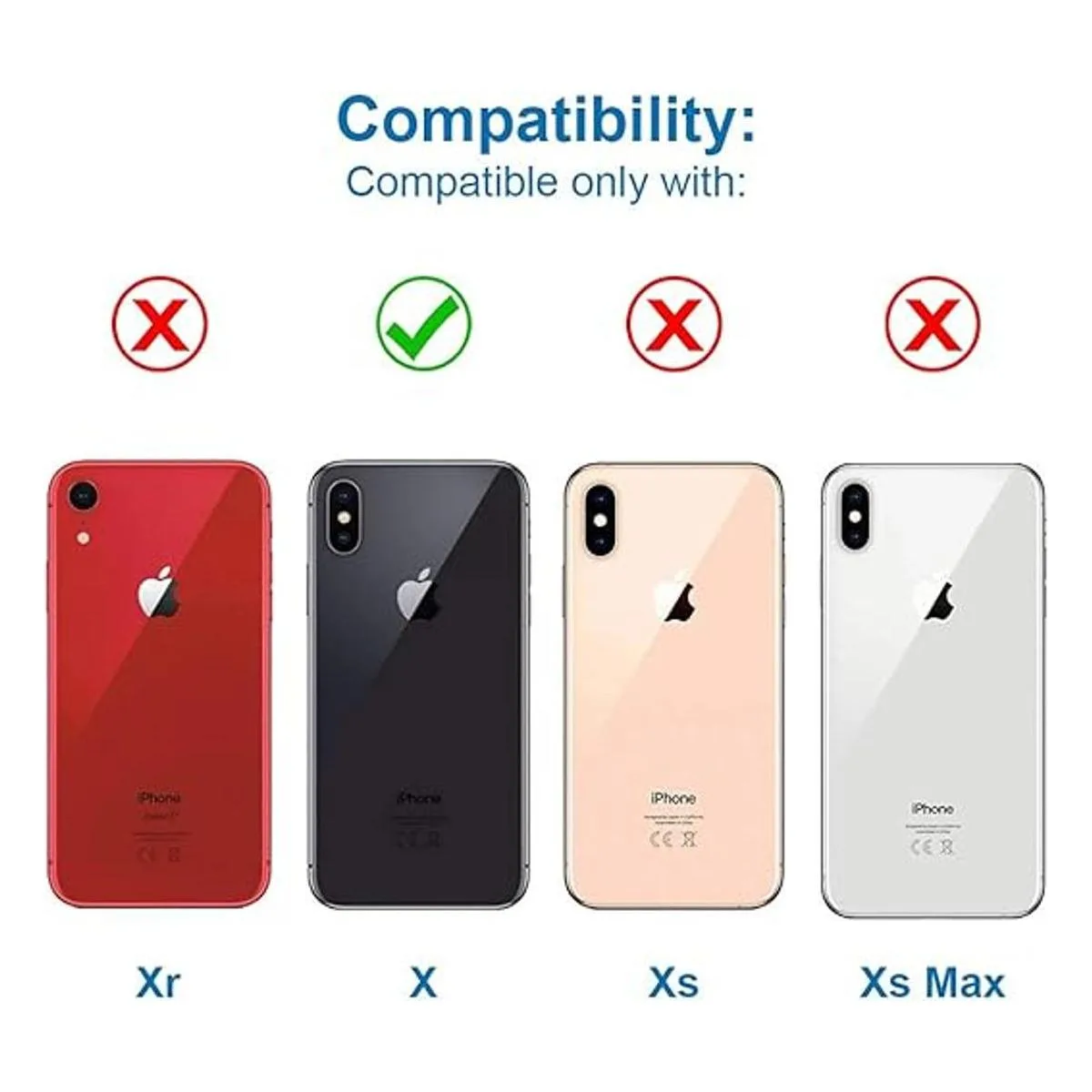 MMOBIEL Cámara trasera dual compatible con iPhone X 5.8_2