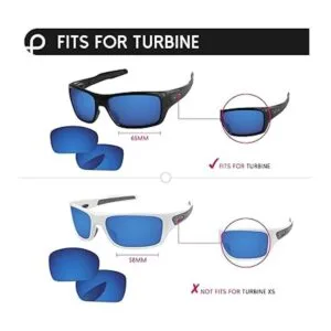 PapaViva Lentes de repuesto para Oakley Turbine OO9263_2