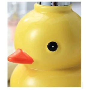 Dispensador de jabón de pato de cerámica 123Arts con bomba_6
