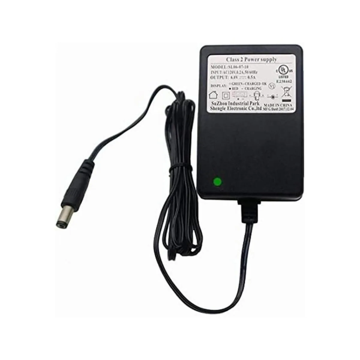 6V Kids Ride On Car Charger 6 Volt Battery Round Hole_1