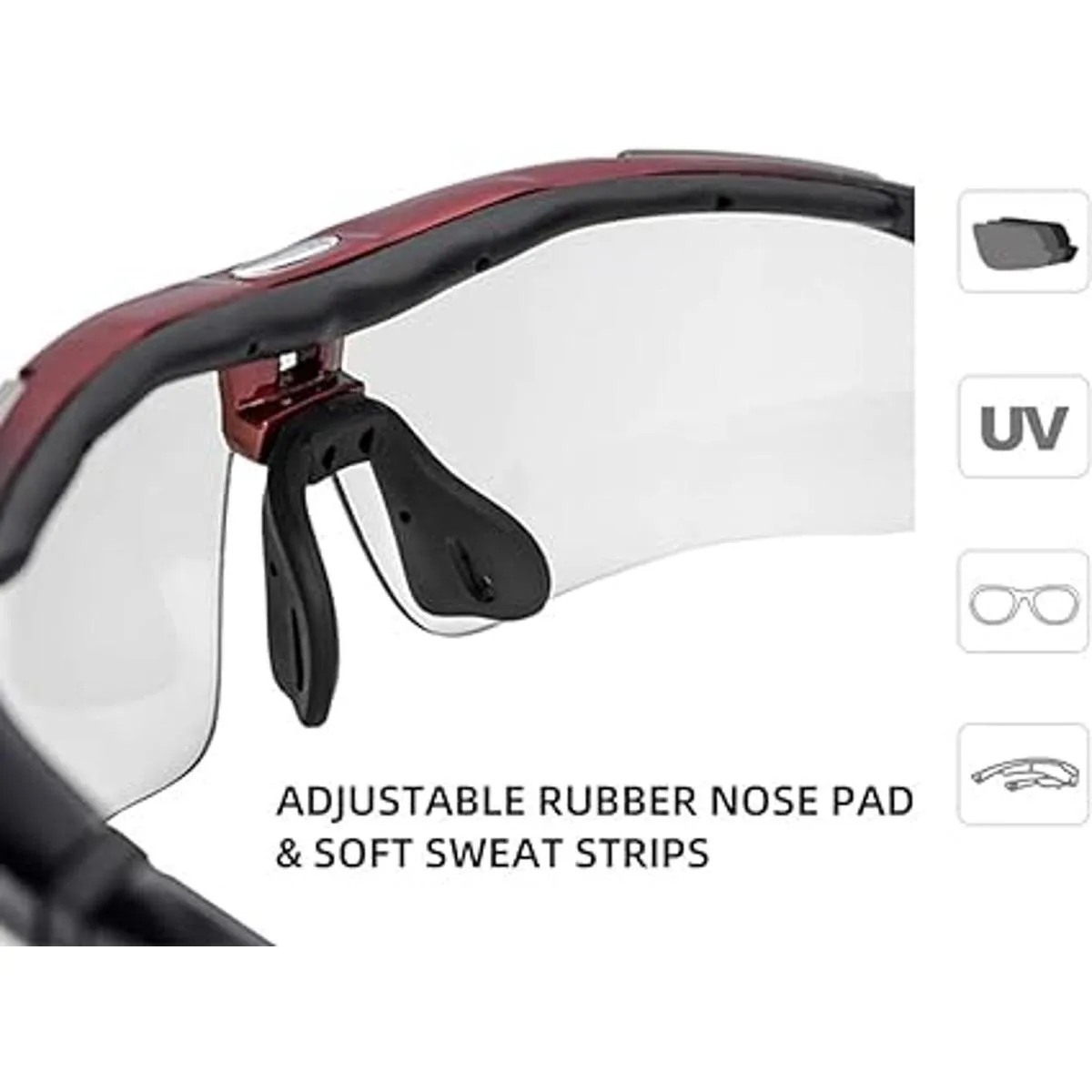 RockBros Polarized Sports Sunglasses UV Protection Cycling_4