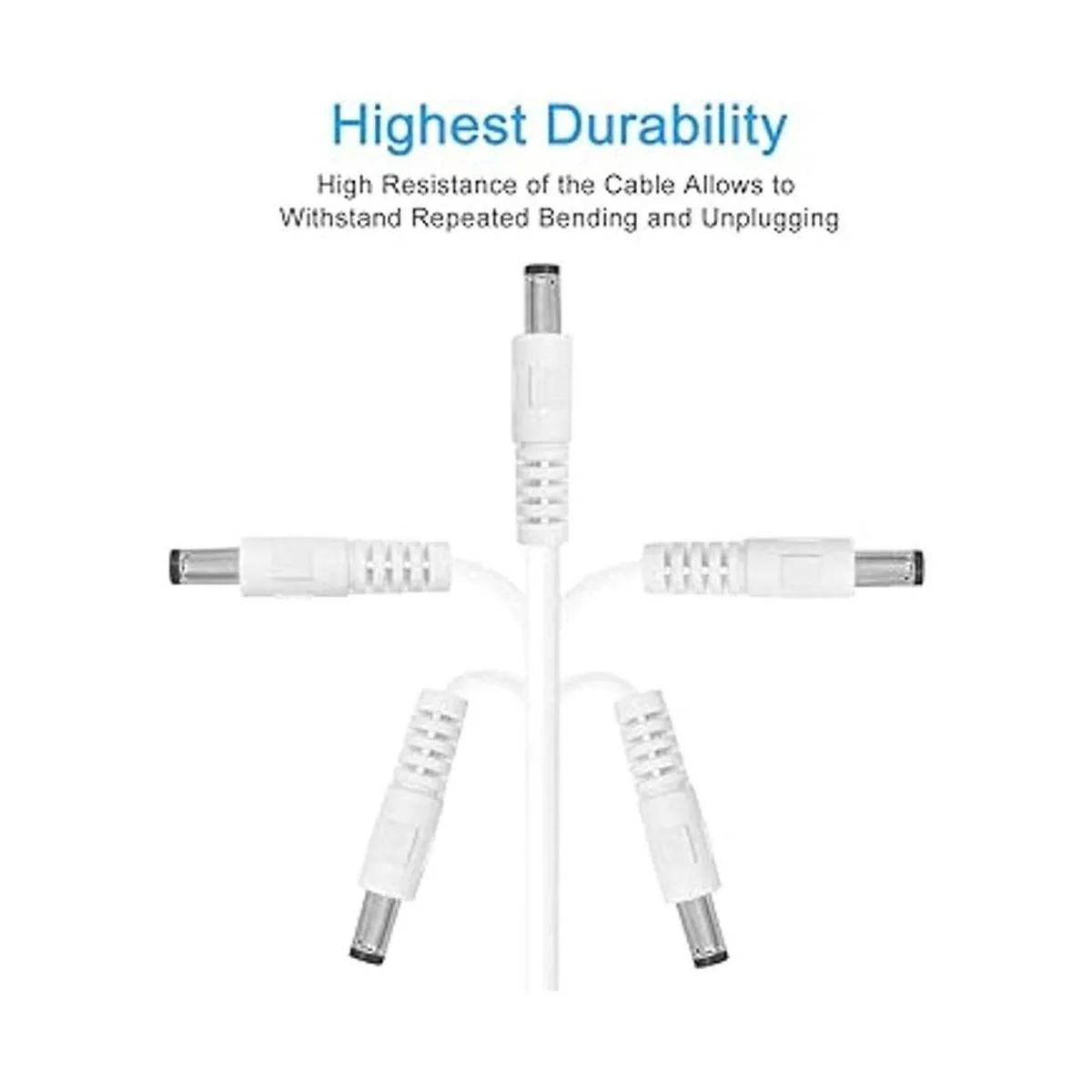 SIOCEN Paquete de 2Cable de extensión de alimentación CC_3