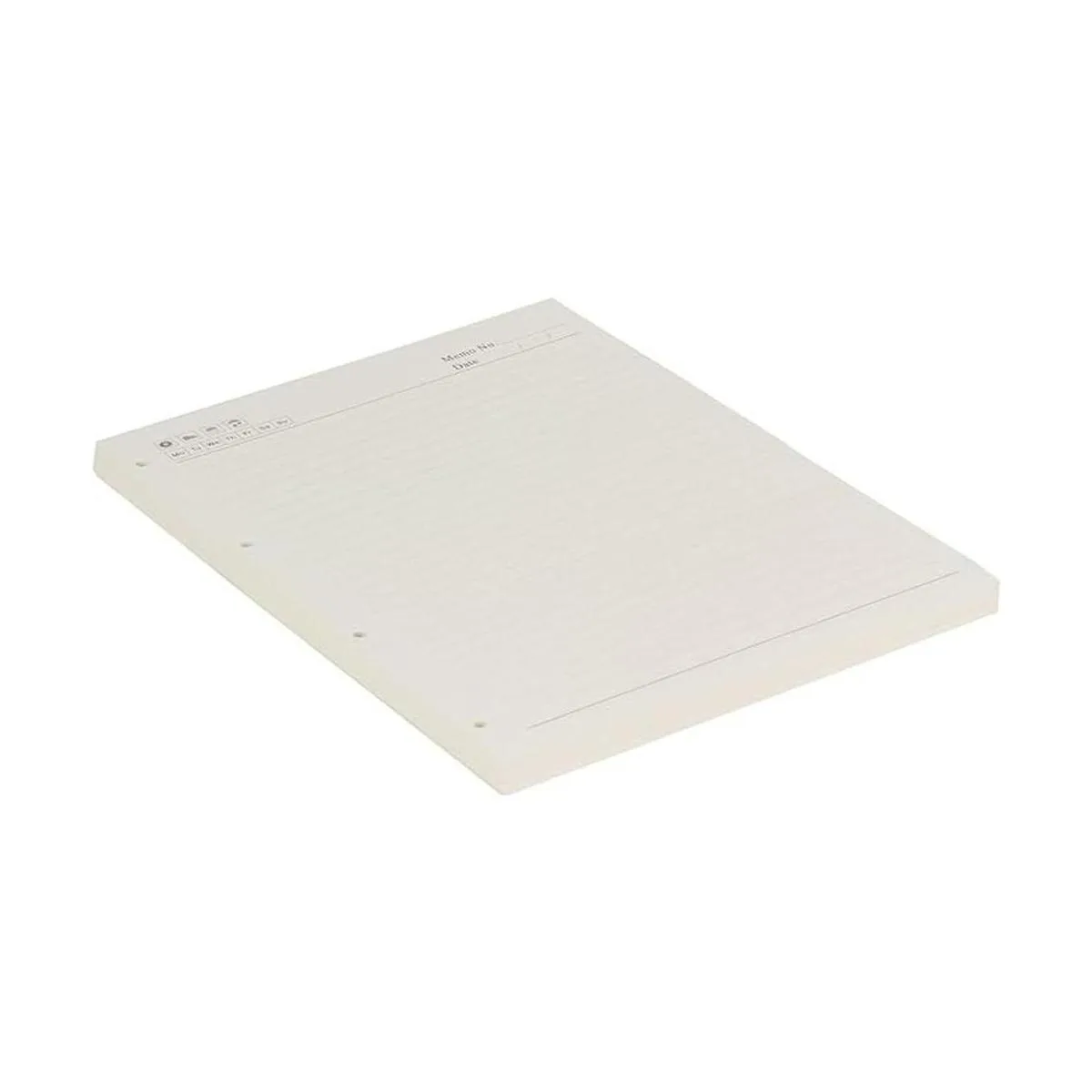 Papel de repuesto A4 de 4 agujeros perforados para_3