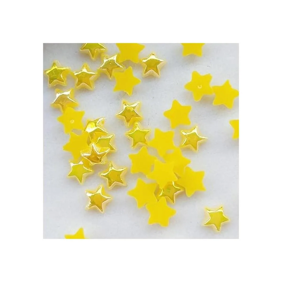 Chenkou Craft Cuentas de estrella de colores surtidos de_2