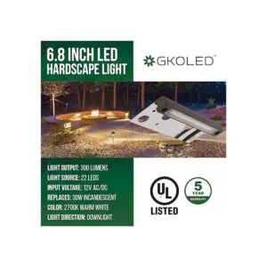GKOLED Luz LED de paisaje duro con certificación UL luces_2