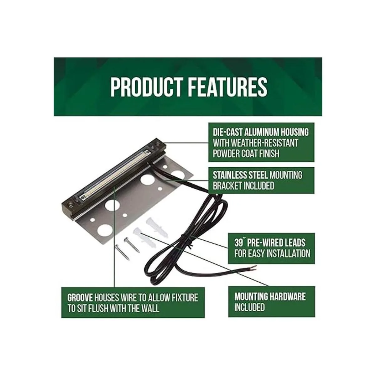 GKOLED Luz LED de paisaje duro con certificación UL luces_4