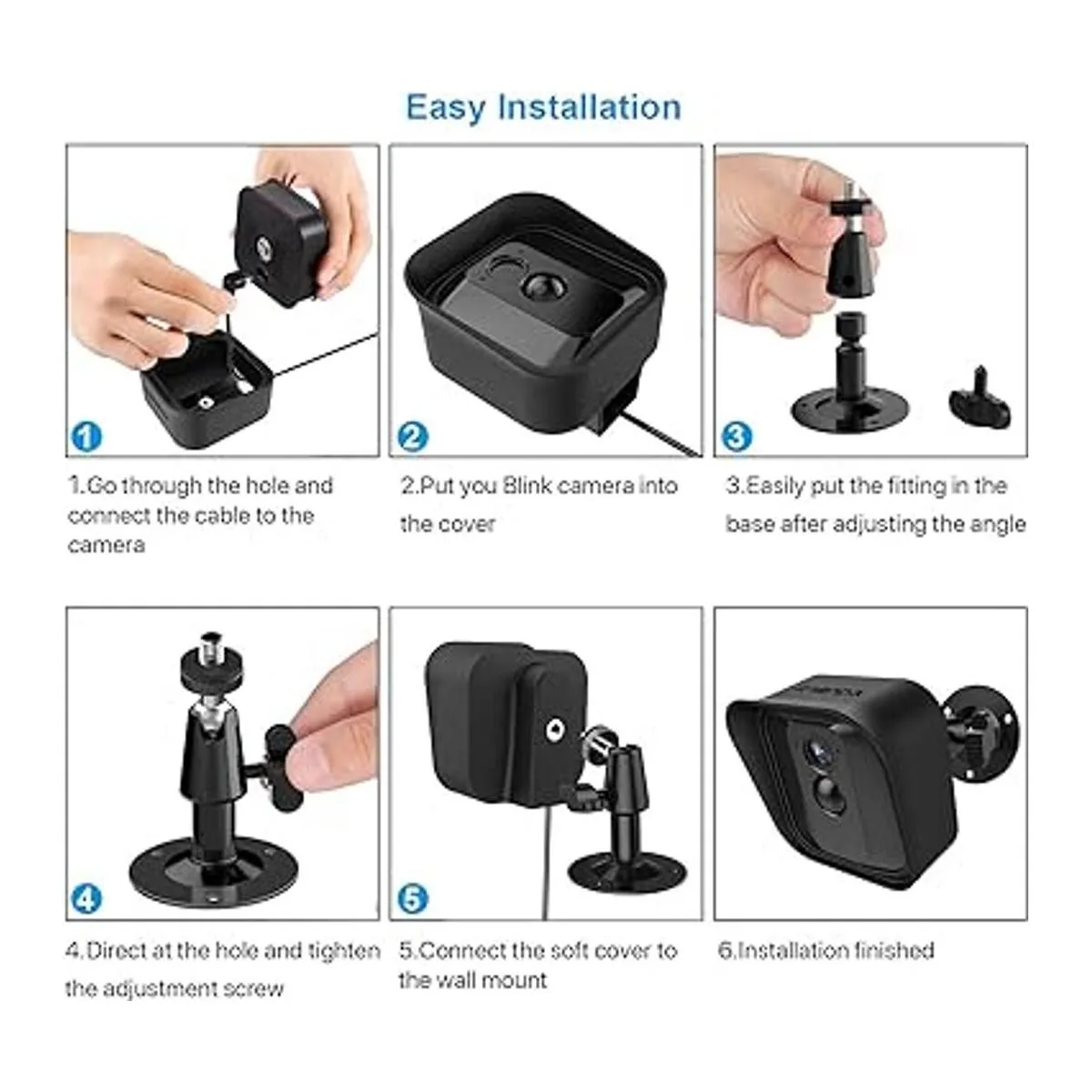 Frienda Soporte de pared ajustable de 360 grados y piel_5