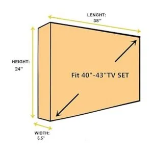 BroilPro Accessories funda para TV_6